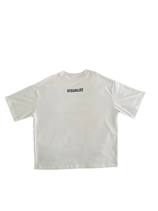 Visualize Studio Tee White