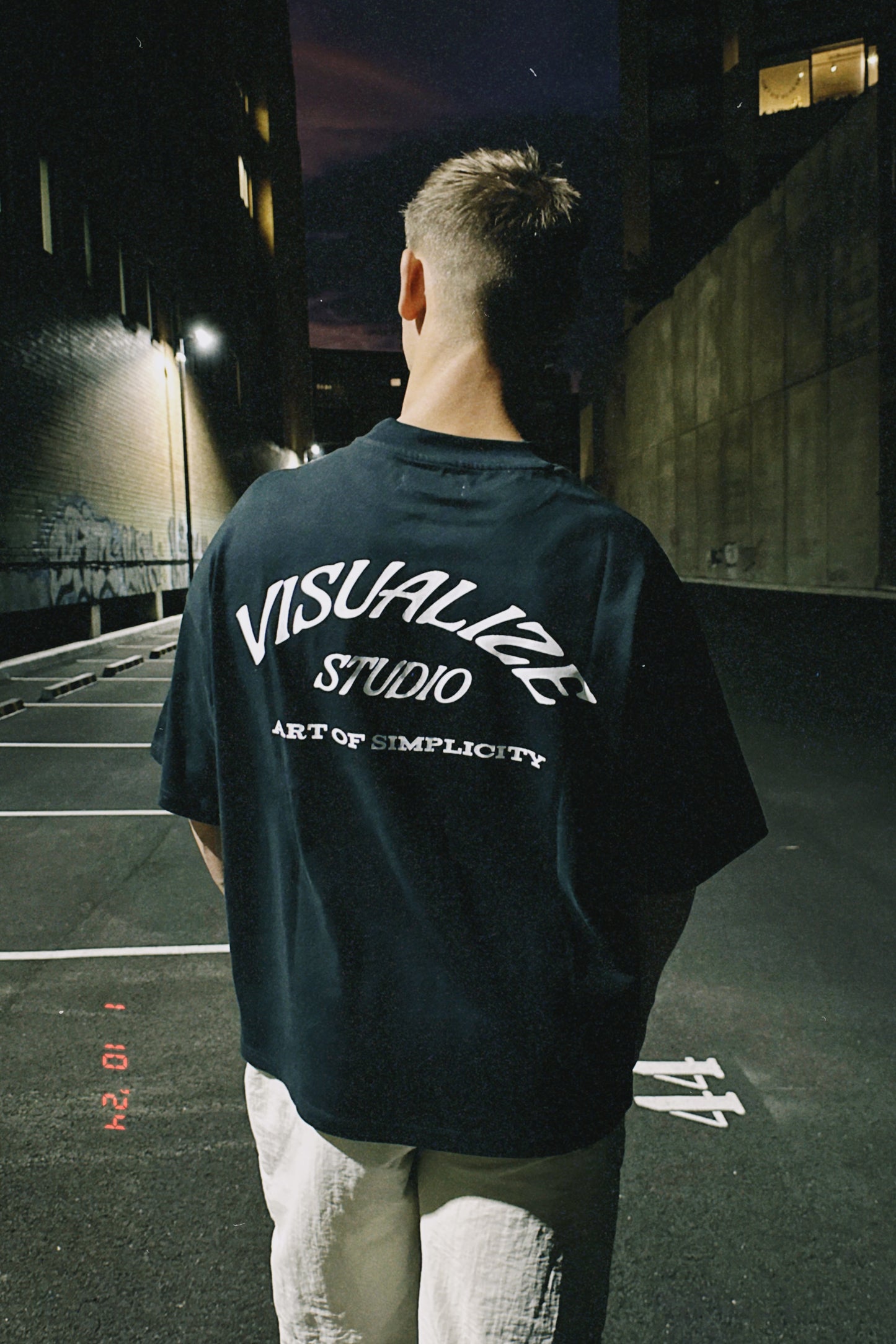 Visualize Studio Tee Black